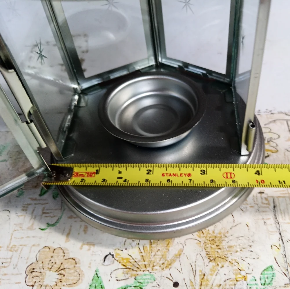 IKEA lantern silver
